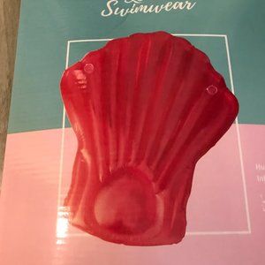 Jumbo Seashell Pool Float Pink NIB Pool Swim Toys